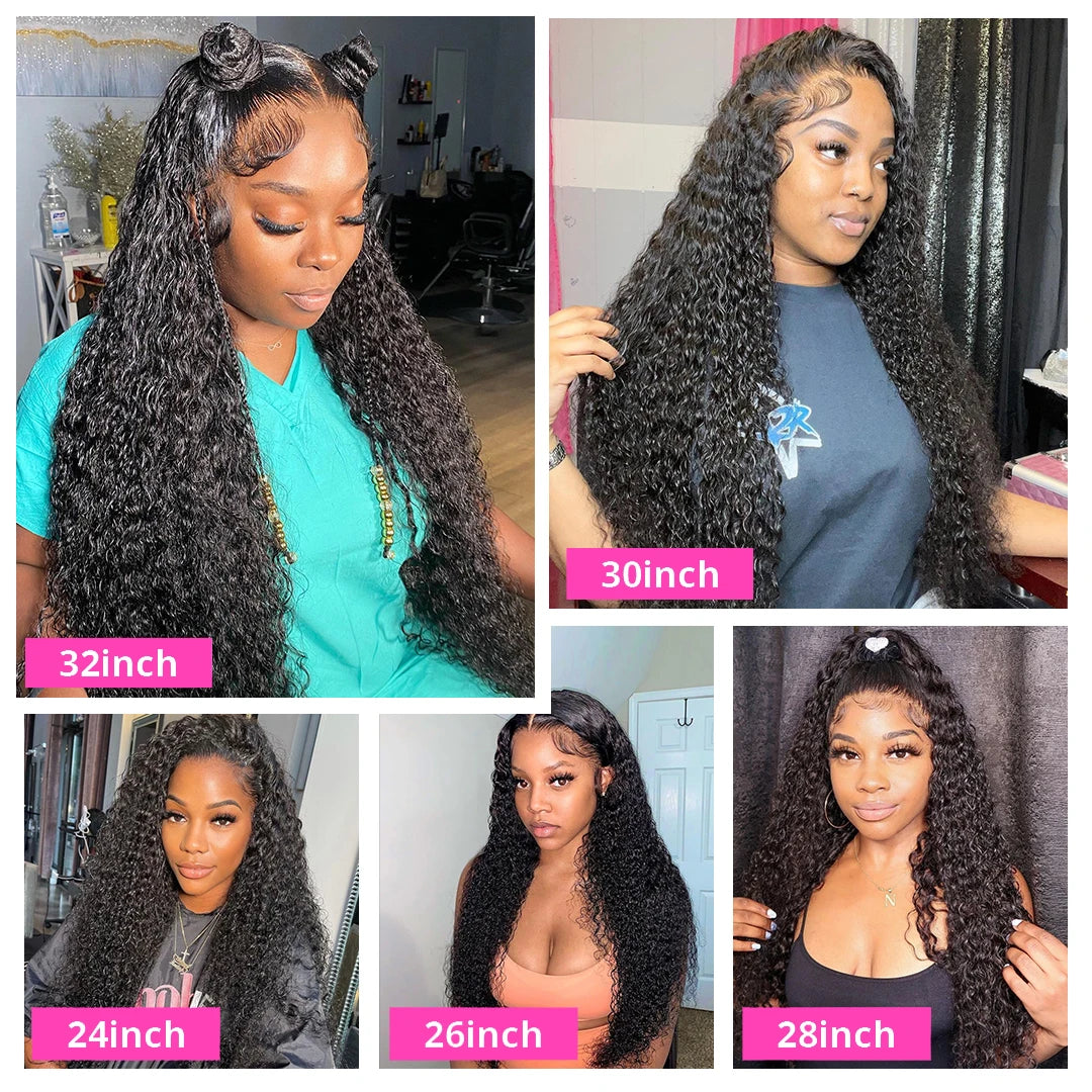 26 inch Kinky Curly 13x6 Lace Front Wigs Jerry Curly 100% Human Hair Wigs Transparent Lace For Women Brazilian On Sale