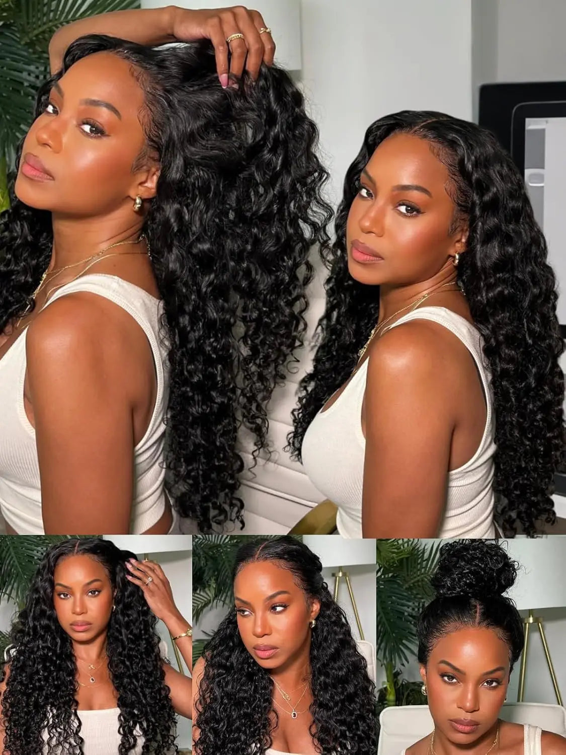 Short Bob Wig 13x4 5x5 HD Lace Frontal Wig Jerry Curly Human Hair Wig Water Wave 13x4 Lace Remy Human Wig For Women On Sale