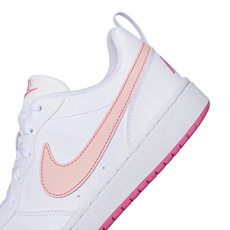 Nike Women's Shoes, Big Children's Shoes Court Borough Low Recraft (Gs) Low-Top Sneakers, Lightweight Sports