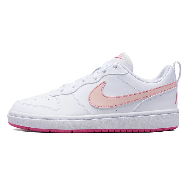 Nike Women's Shoes, Big Children's Shoes Court Borough Low Recraft (Gs) Low-Top Sneakers, Lightweight Sports