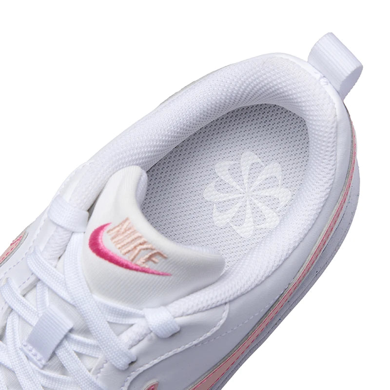 Nike Women's Shoes, Big Children's Shoes Court Borough Low Recraft (Gs) Low-Top Sneakers, Lightweight Sports