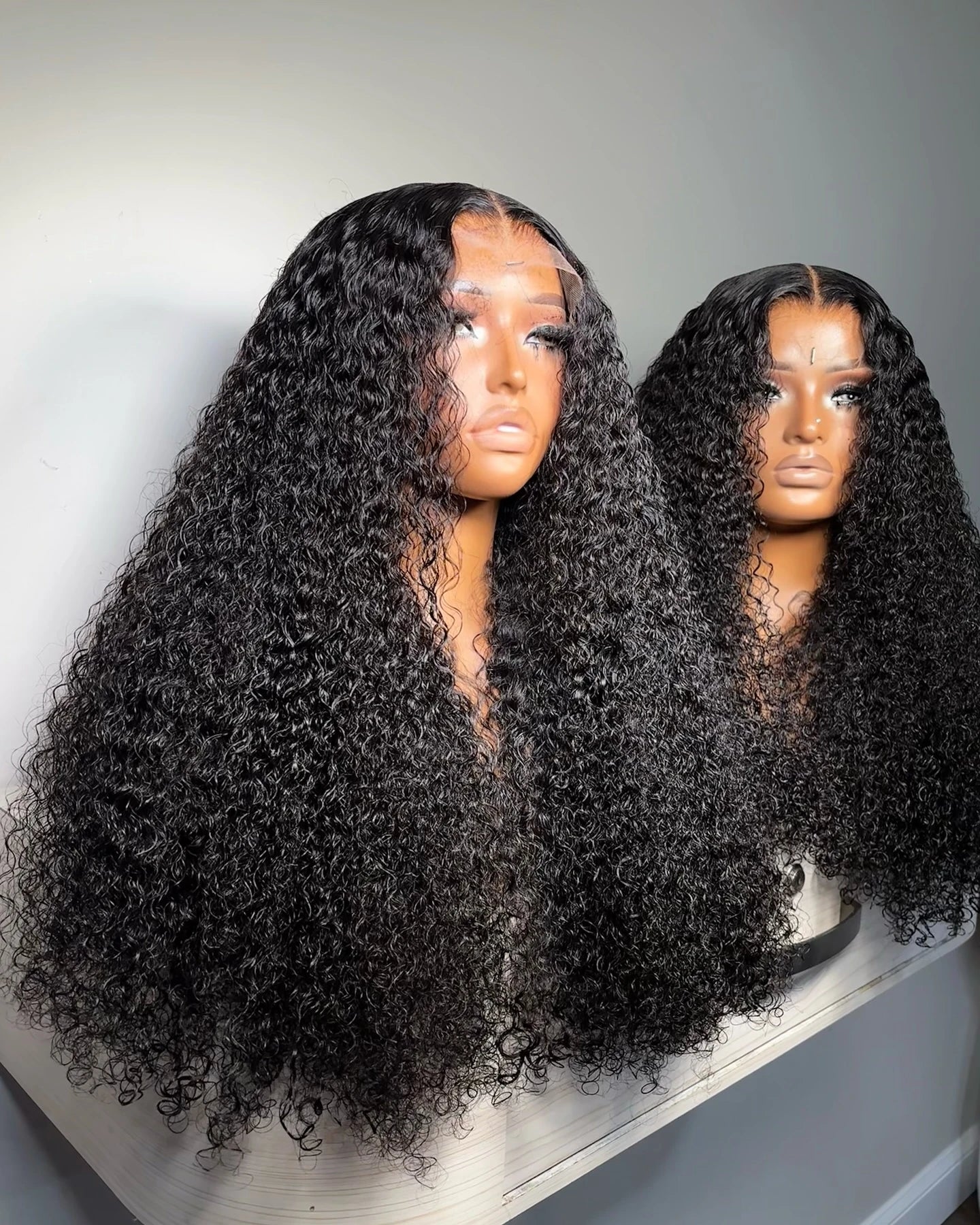 26 inch Kinky Curly 13x6 Lace Front Wigs Jerry Curly 100% Human Hair Wigs Transparent Lace For Women Brazilian On Sale
